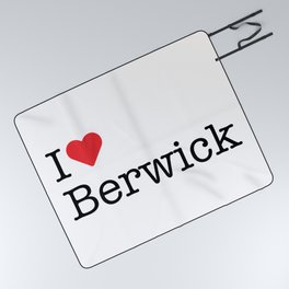 I Heart Berwick, PA Picnic Blanket