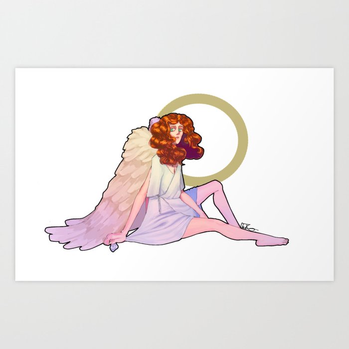 Fixation Art Print by Val Thornburg Society6