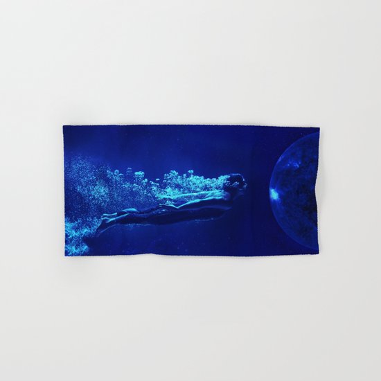 Space Diver Hand & Bath Towel