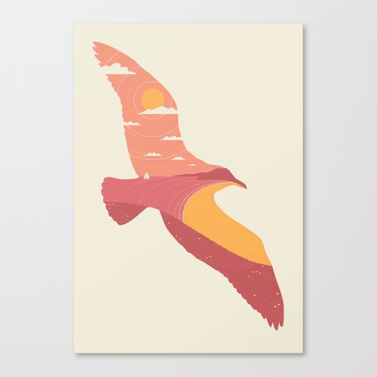 Larus Sinus Canvas Print