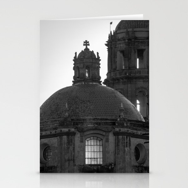 Dome black & white Stationery Cards