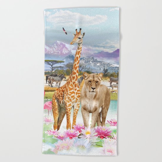 Africa Beach Towel