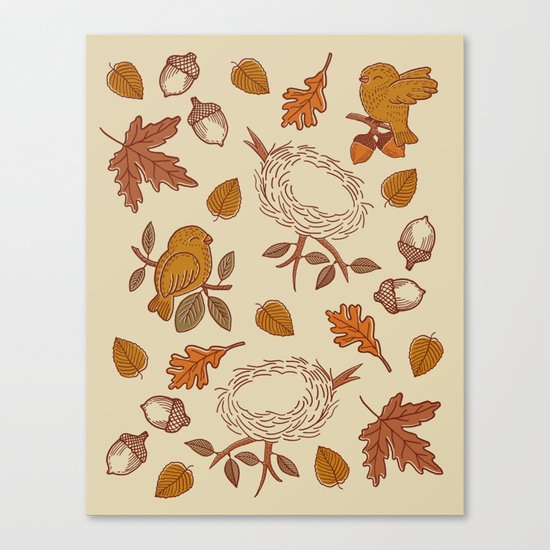 Fly Away Fall Canvas Print