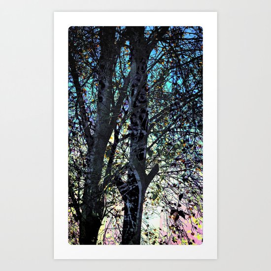 Love tree Art Print