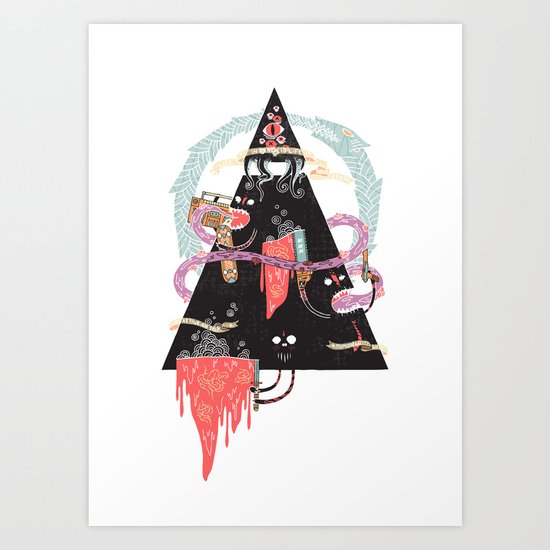 Ourobouros Art Print