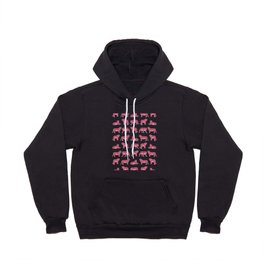 Year of the Tiger in Pop Pink and Tan Hoody