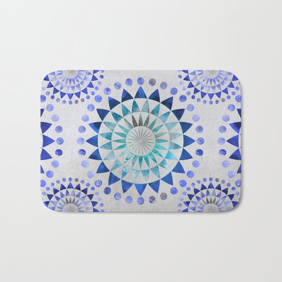 Mandala Pattern Bath Mat