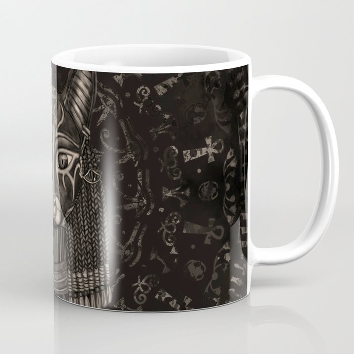 Bastet Egyptian Goddess - Sepia Coffee Mug