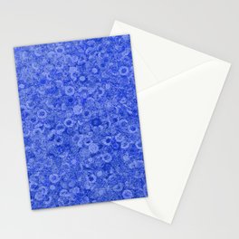 BLUE MASH UP. Stationery Card