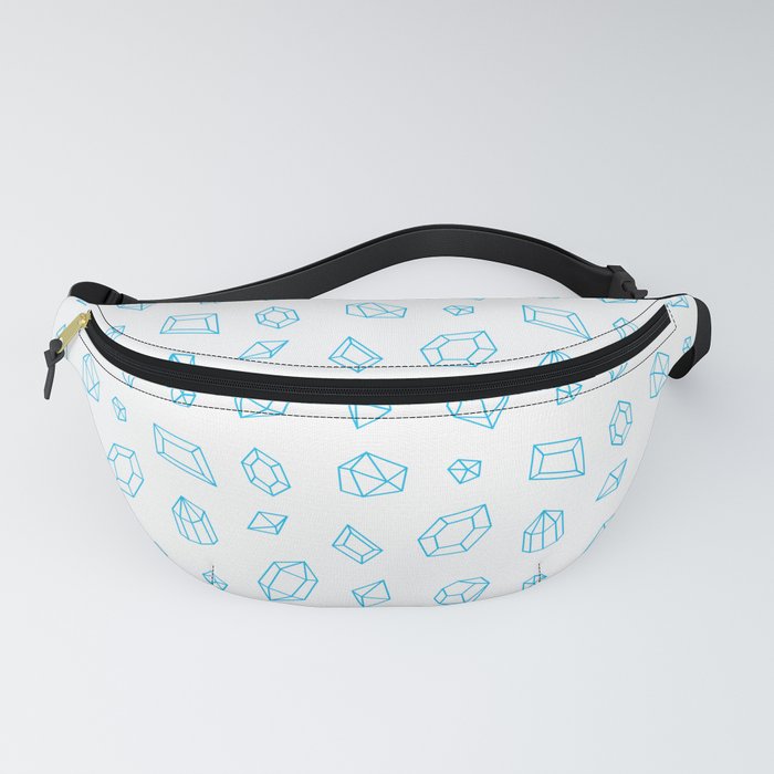 Turquoise Gems Pattern Fanny Pack