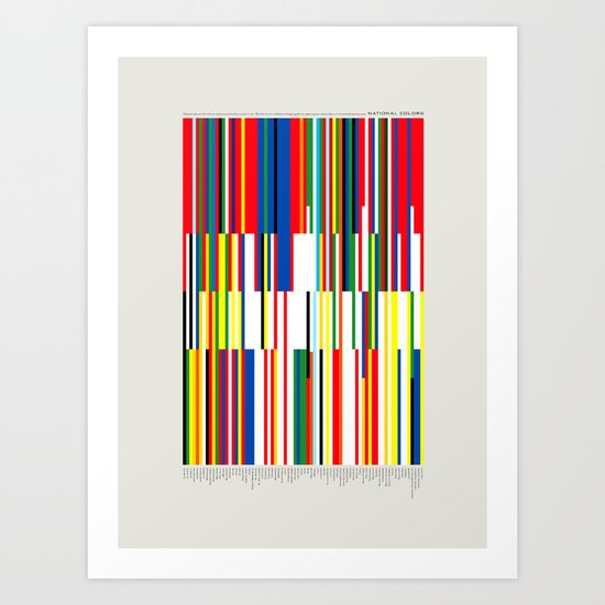 National Colors Art Print