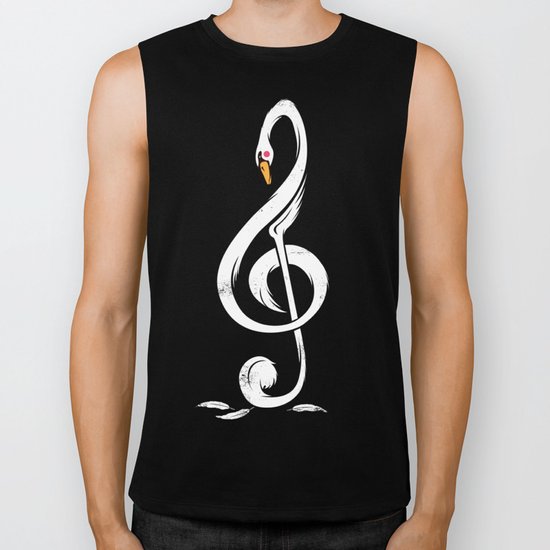 Swan's Melody Biker Tank