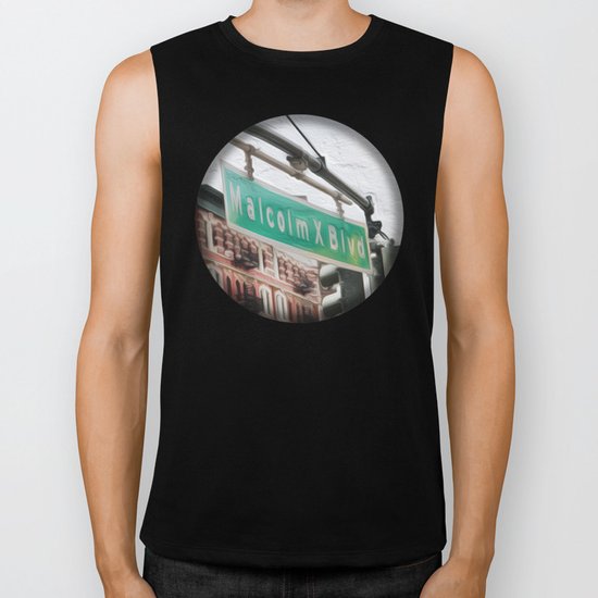 Malcom X Blvd Biker Tank