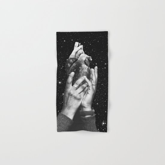 Heart says hold on Hand & Bath Towel