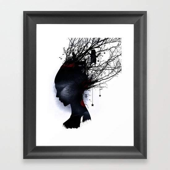 Good Night Framed Art Print