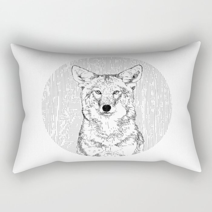 Coyote Rectangular Pillow