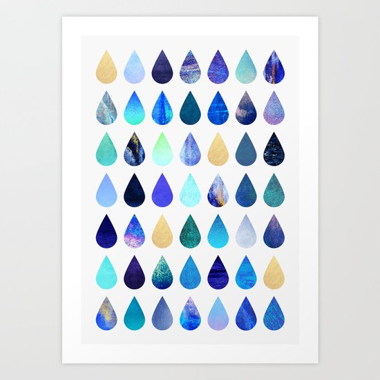 Rain Art Print