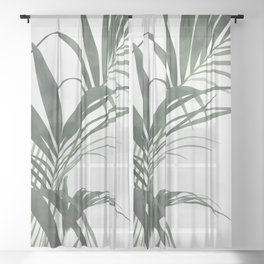 Palm #2 Sheer Curtain