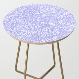 White Larkspur on Lavender Side Table