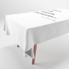What you resist, persists - Carl Gustav Jung Quote - Literature - Typewriter Print Tablecloth