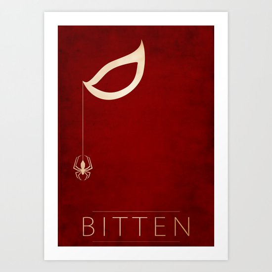 Bitten Art Print