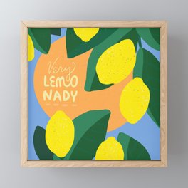 Very Lemonady Framed Mini Art Print
