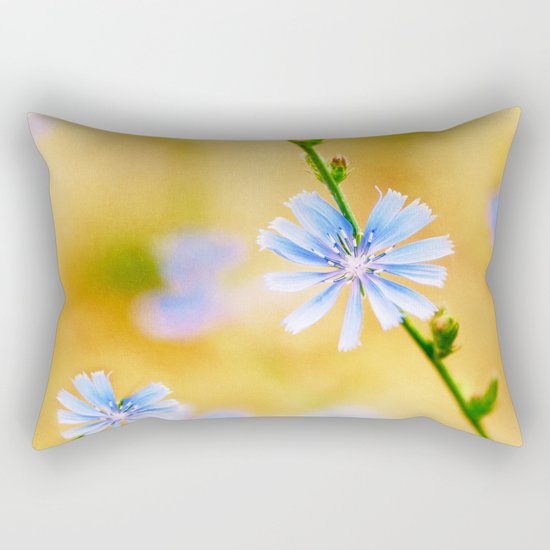Wild Chicory Rectangular Pillow