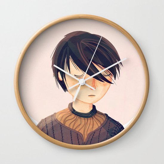 There Is Only One Thing We Say To Death Wall Clock