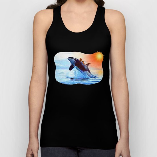 Orca Queen Unisex Tank Top