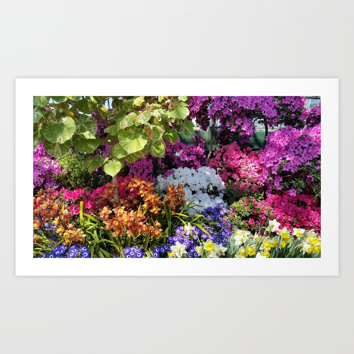 Flower Garden1 Art Print