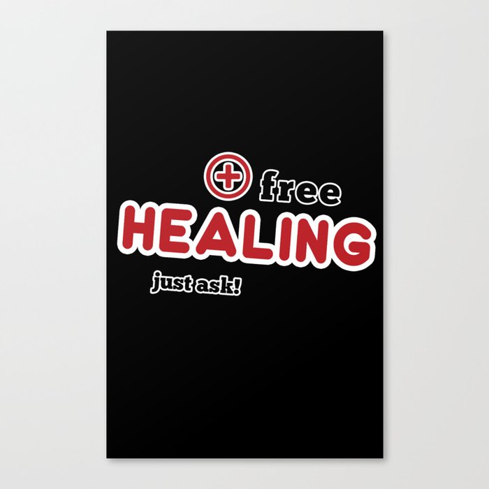 Free Healing Canvas Print
