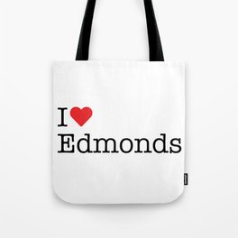 I Heart Edmonds, WA Tote Bag
