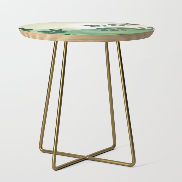 Green Mountains Side Table