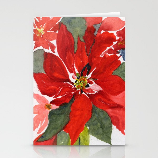 Poinsettia, Flower of the Holy Night Stationery Cards