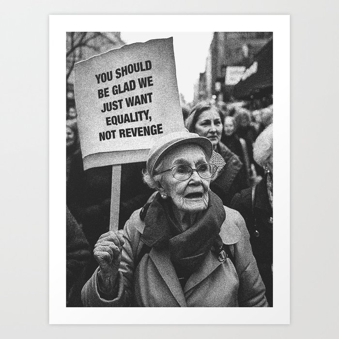 LADIES MARCH VI — Feminism Art — Women's March Photography Art Print
