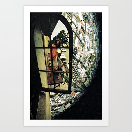 virtual mirror Art Print