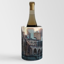 Minneapolis Minimalism | Skyline Photography Wine Chiller