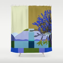 African Lily of the Nile Shower Curtain