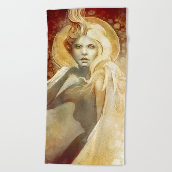 Angel Beach Towel