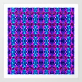 Feeling Such a Vibe Blue Pink Purple Pattern Art Print | Thatpoweryoufeel, Ifeltagoodvibe, Physicalexperience, Emotionalcondition, Goodvibes, Positivevibration, Highvibrations, Issavibe, Modernvibe, Emotionalstate 