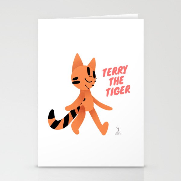 Terry The Tiger Stationery Cards