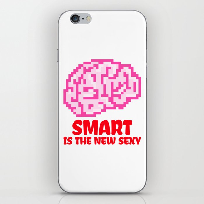 Smart Is The New Sexy Brain iPhone Skin