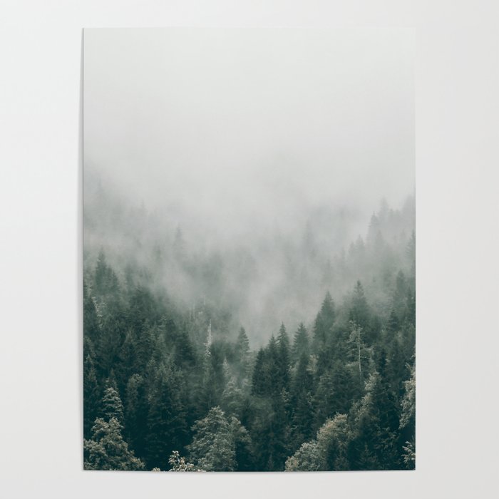 Foggy Forest 3 Poster