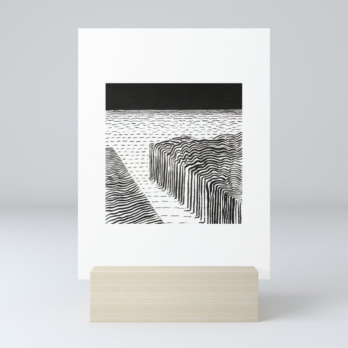 Cliffs Mini Art Print