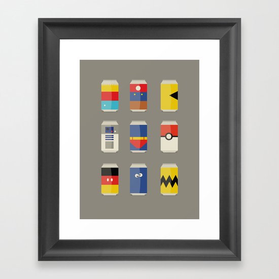 Pop Culture Framed Art Print