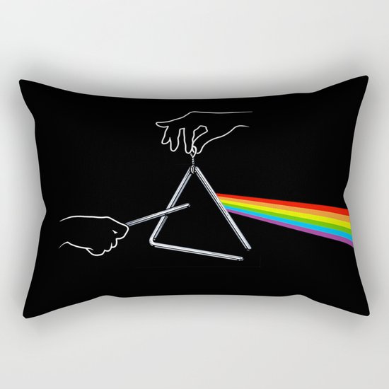 The Dark Side of the Tune Rectangular Pillow