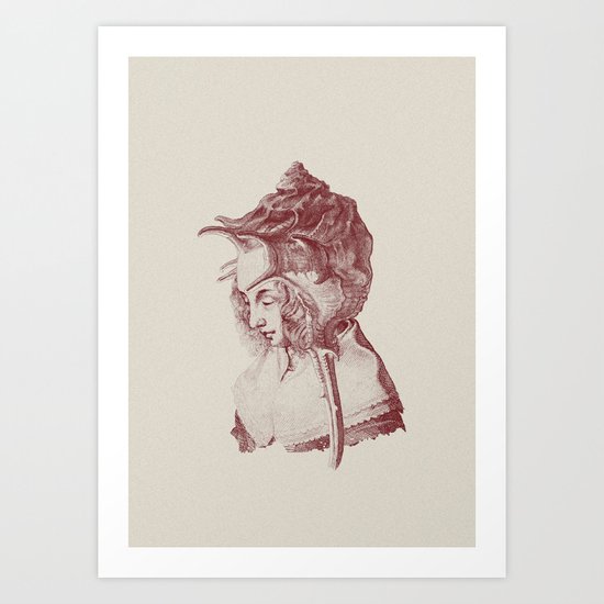 Haute Coiffure /#7 Art Print
