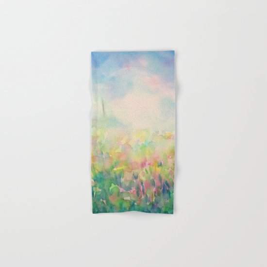 Blue Mystical Spring Hand & Bath Towel