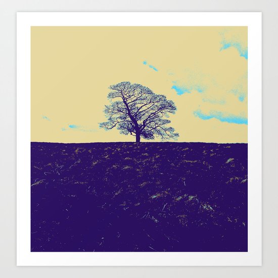 Lone Tree Art Print