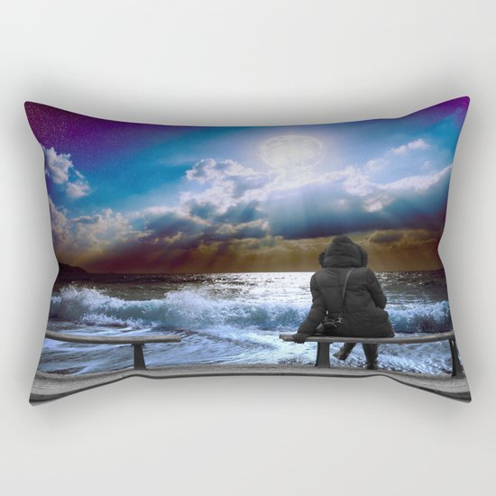 Night Wish Rectangular Pillow